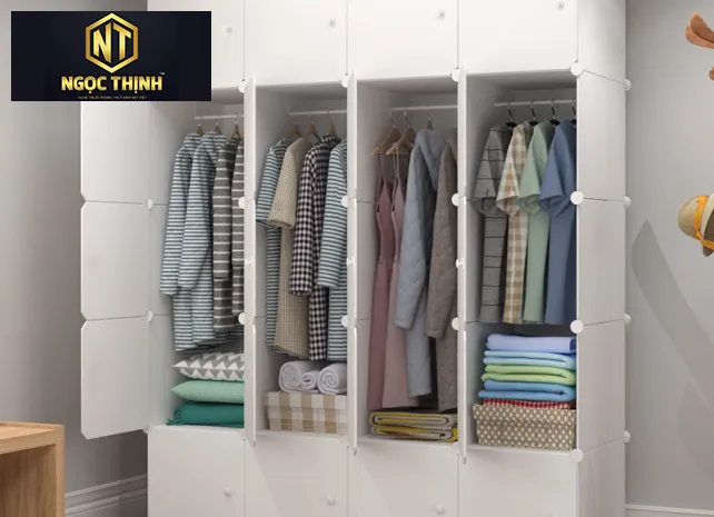 Xưởng Nội Thất Ngọc Thịnh Nhơn Trạch - Tủ quần áo gỗ công nghiệp MDF đẹp, giá rẻ